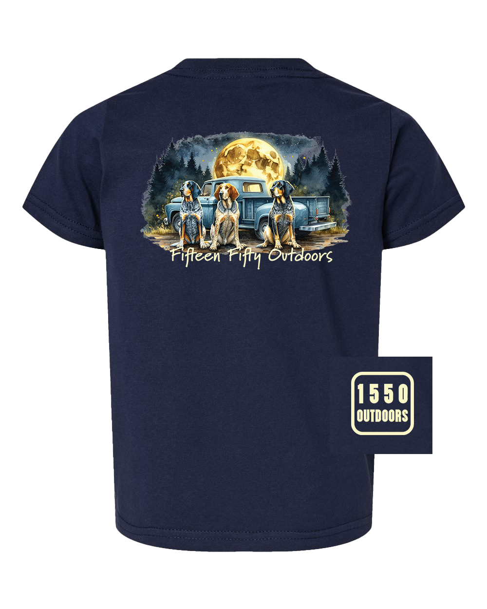 Blue Tick Moon Toddler Tee