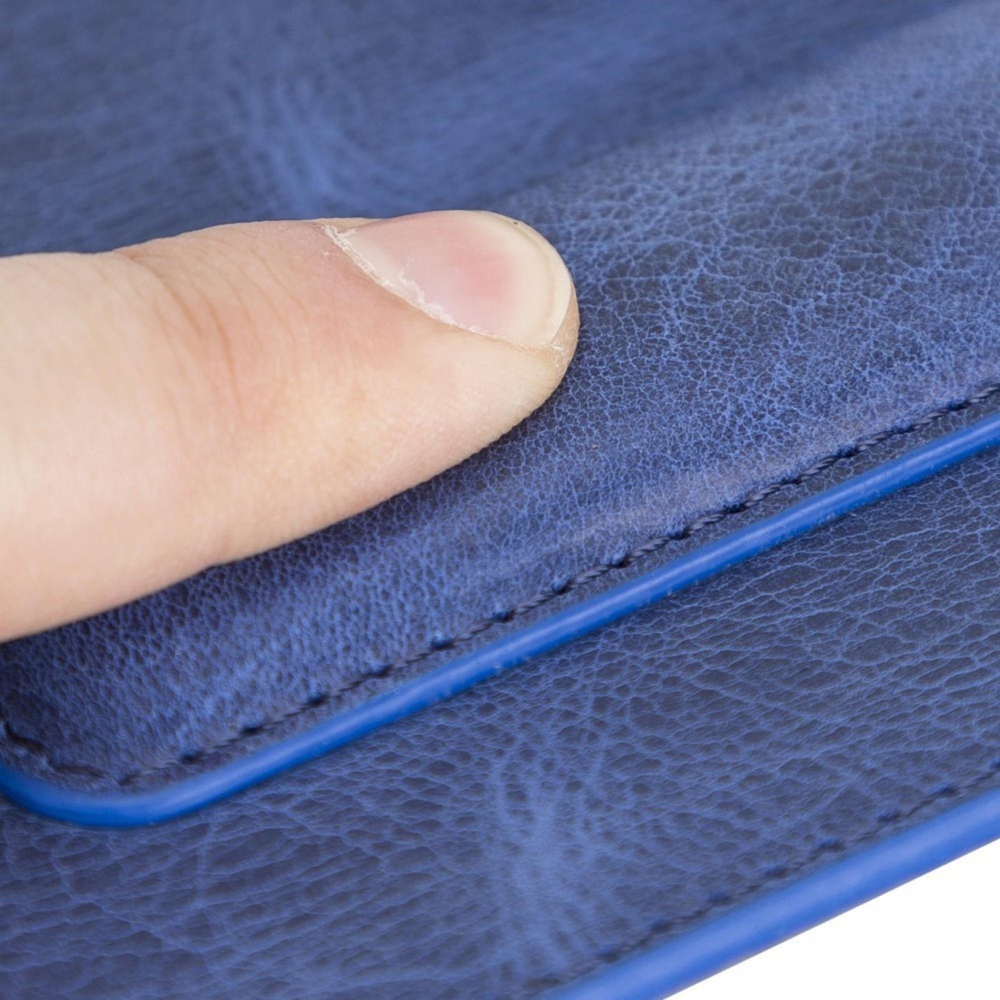 Boulder Full-Grain Leather Mouse Pad with Hand Support