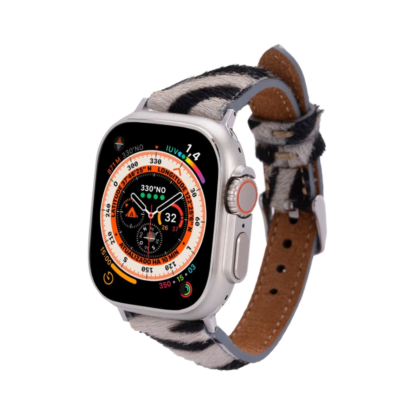 Buford Slim Leather Bands for Apple Watch 9, Ultra 2 & SE