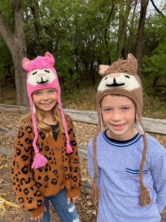 Alpaca Animal Hat
