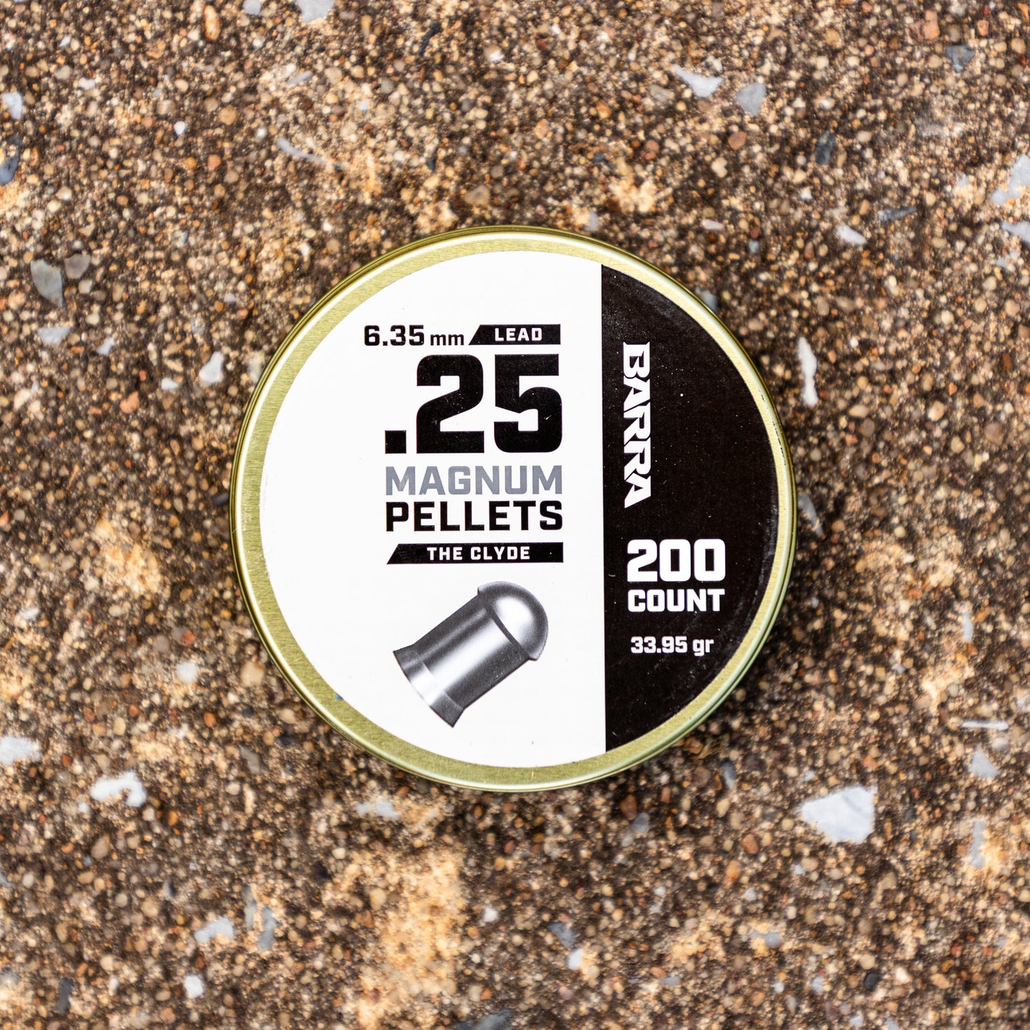 Clyde Heavy .25 Caliber Pellets - 200 Count
