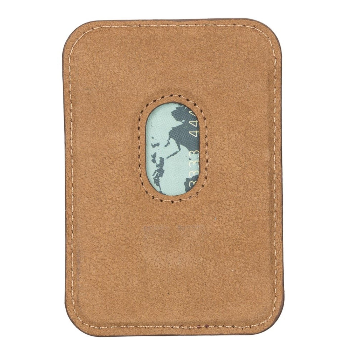 Cortland Full-Grain Leather Card Holder Wallet with Magnet