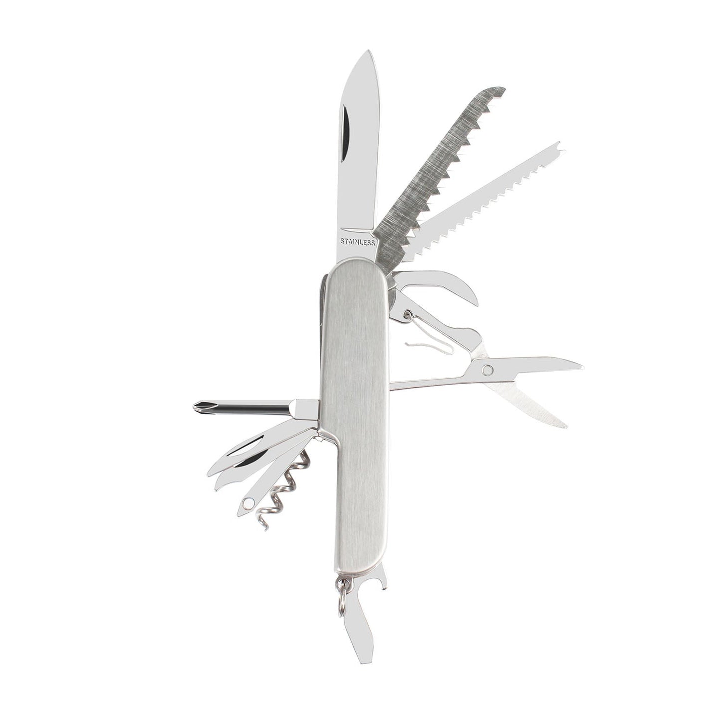 13-in-1 Multi Tool, 15-in-1 Pocket Knife, and Flashlight