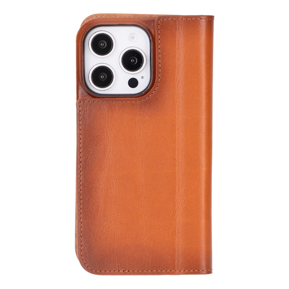 Decatur Leather iPhone 16 Pro Folio Case