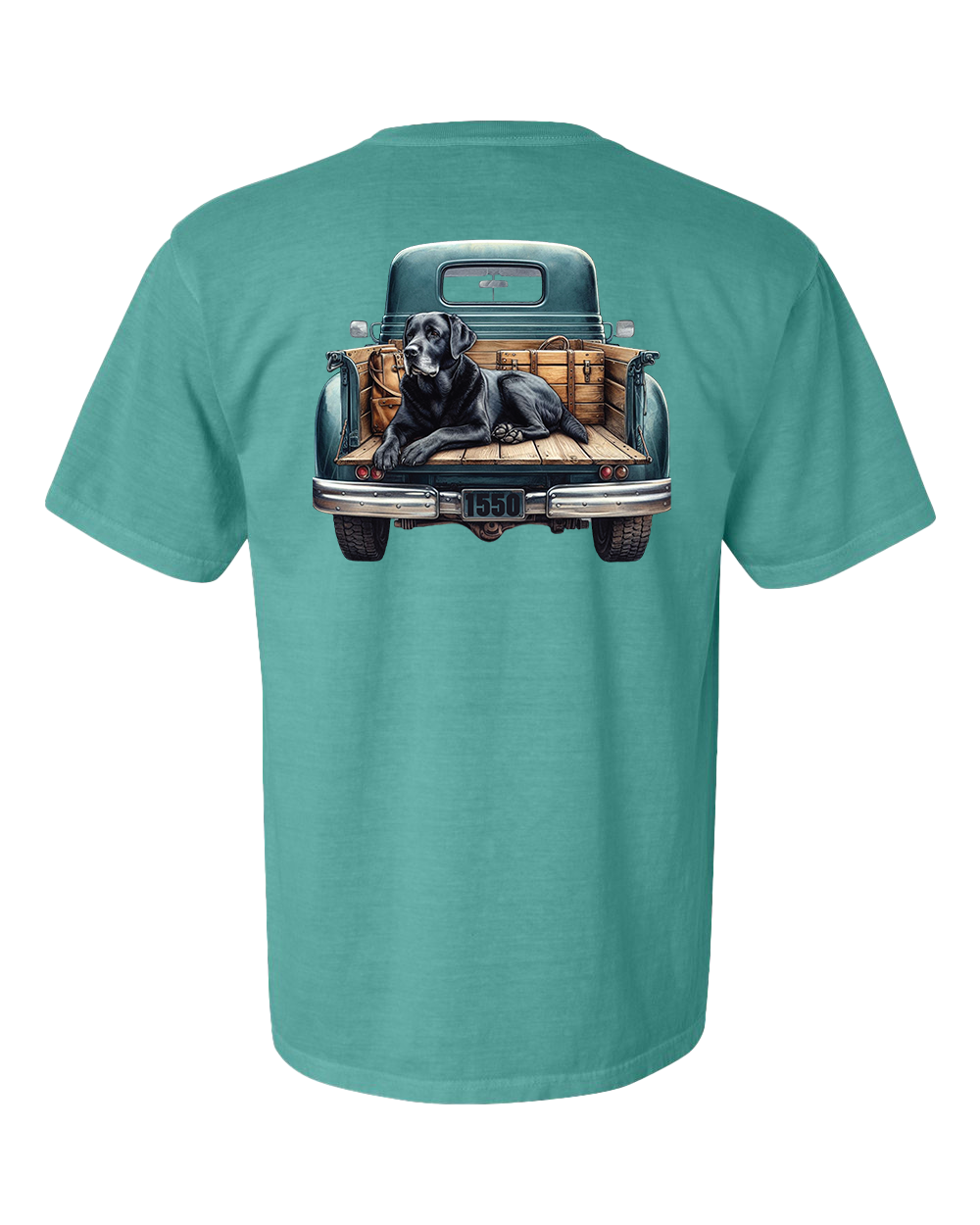 Dog in Truck Bed Pocket Tee