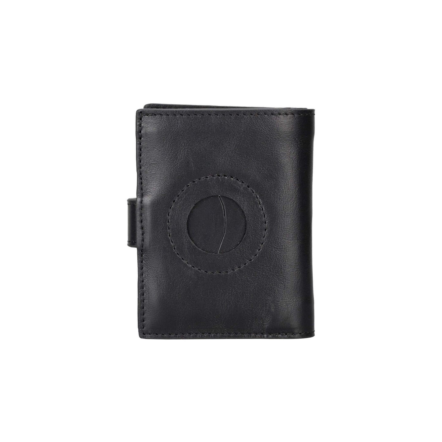 Douglas Genuine Leather Pop-Up Wallet with AirTag Slot - RFID Blocking Cardholder