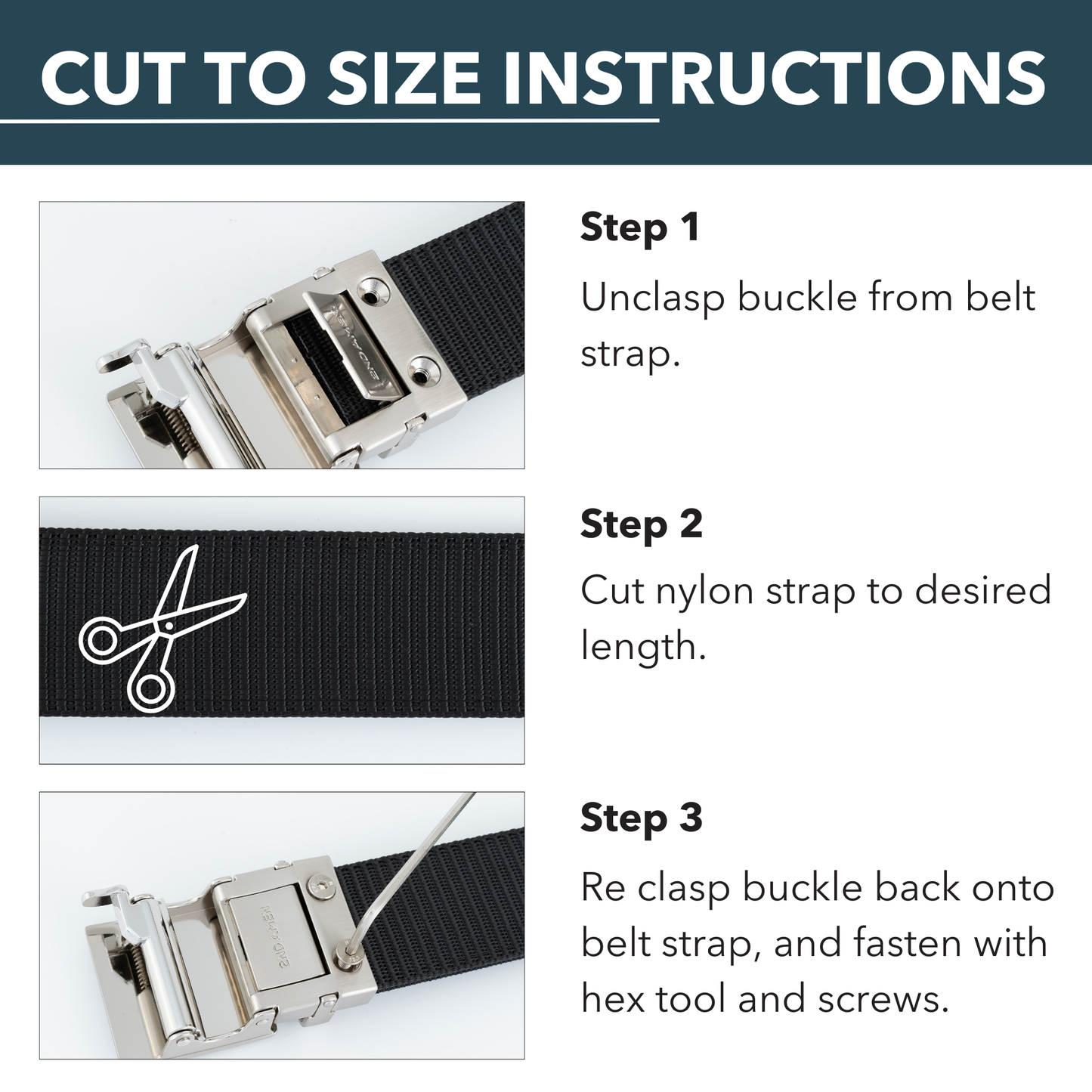 Stealth EDC Belt – Leather & Ballistic Nylon Hybrid for Concealed Carry