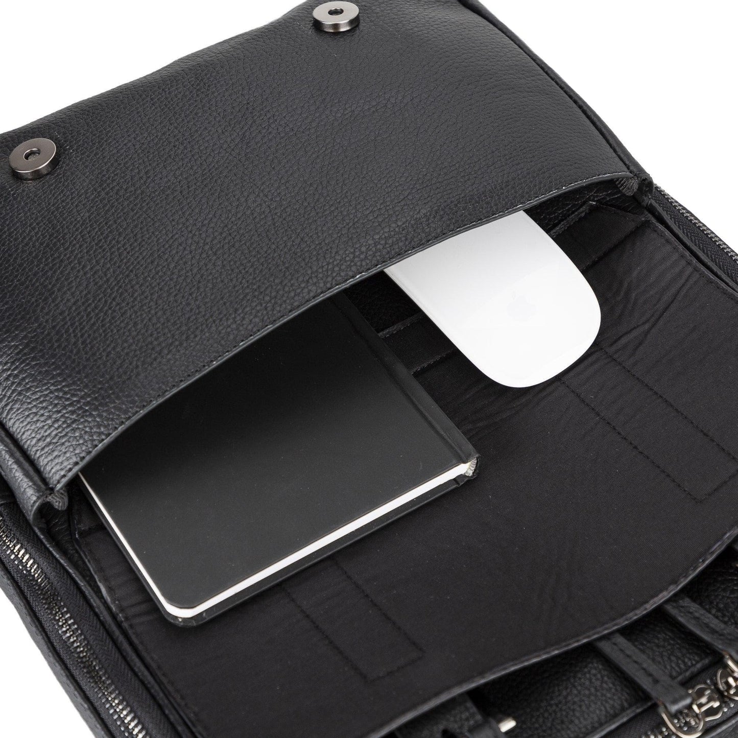 Elmira Leather Laptop Backpack for Men and Women