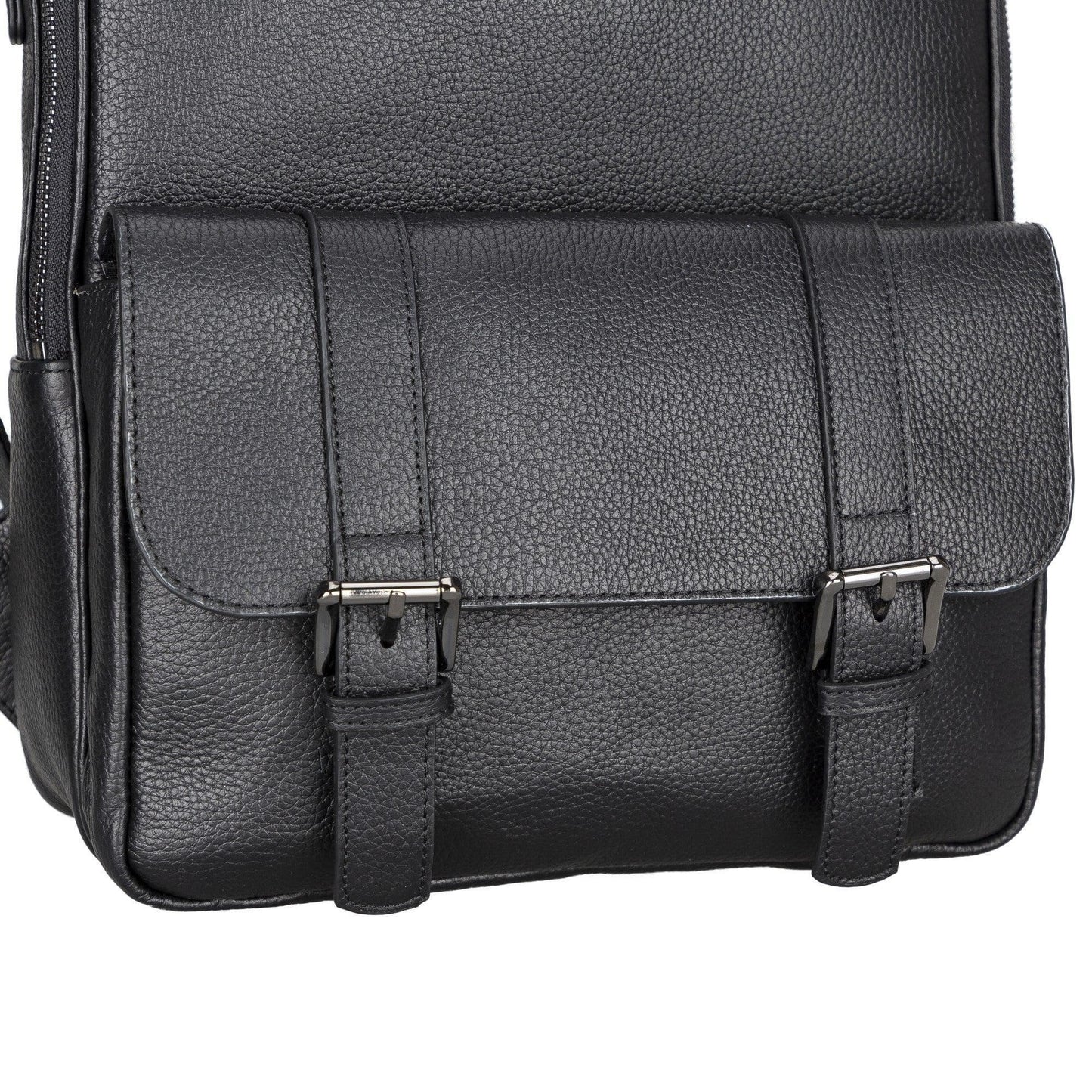 Elmira Leather Laptop Backpack for Men and Women