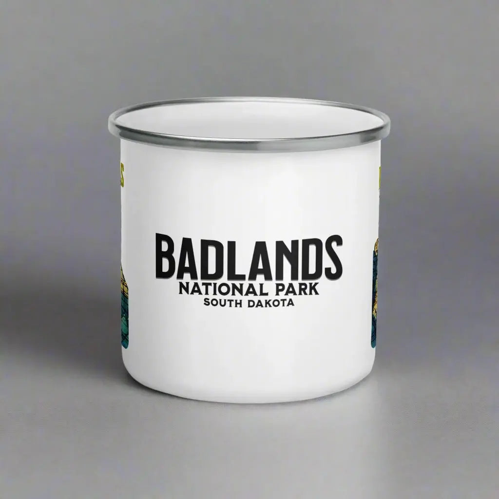 Badlands National Park Durable Enamel Camp Mug