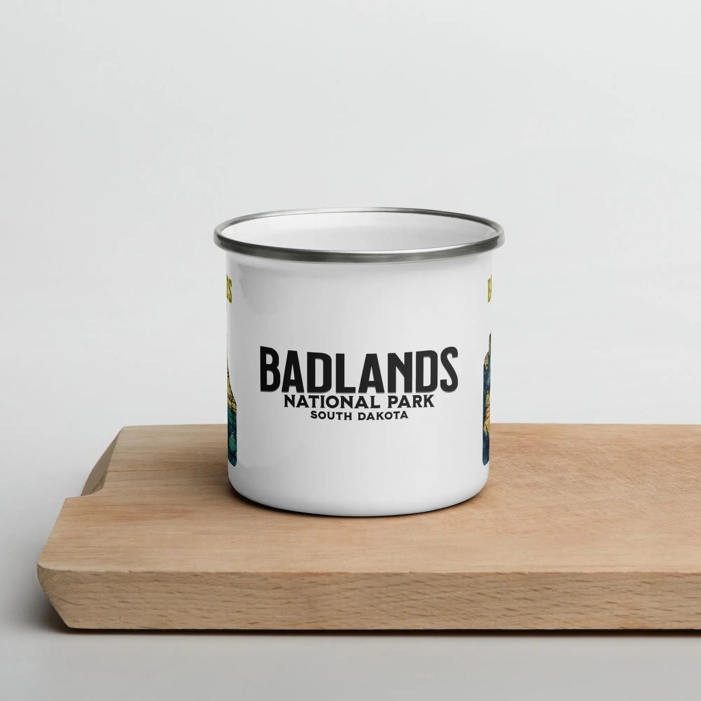 Badlands National Park Durable Enamel Camp Mug