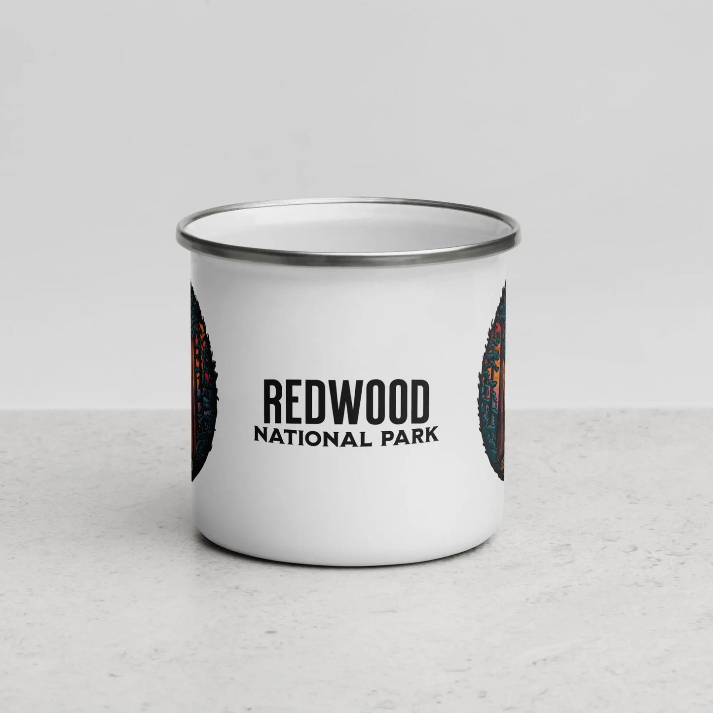 Redwood National Park Durable Enamel Camp Mug