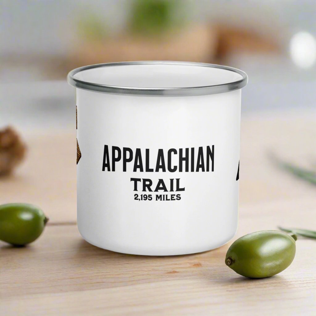 Appalachian Trail Camp Mug Mileage  Sign