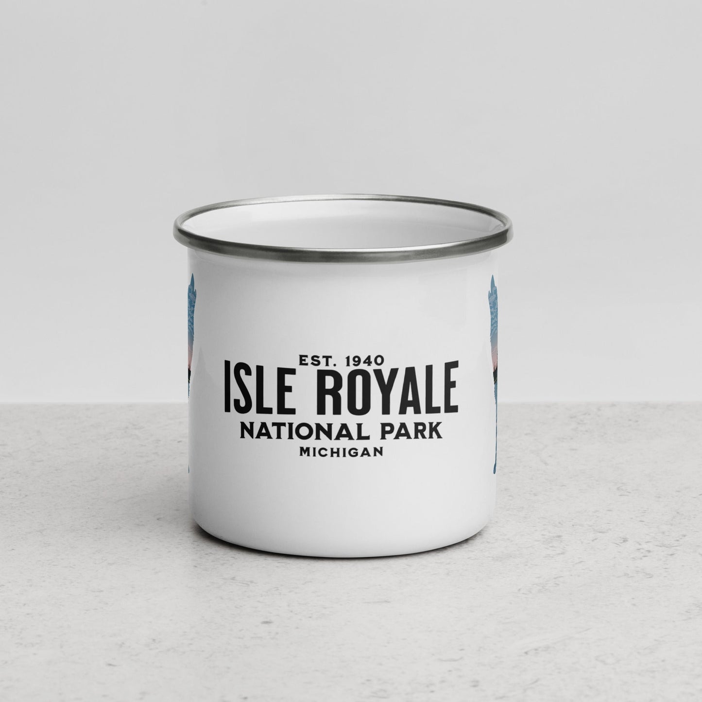 Isle Royale National Park Wolf Camp Mug