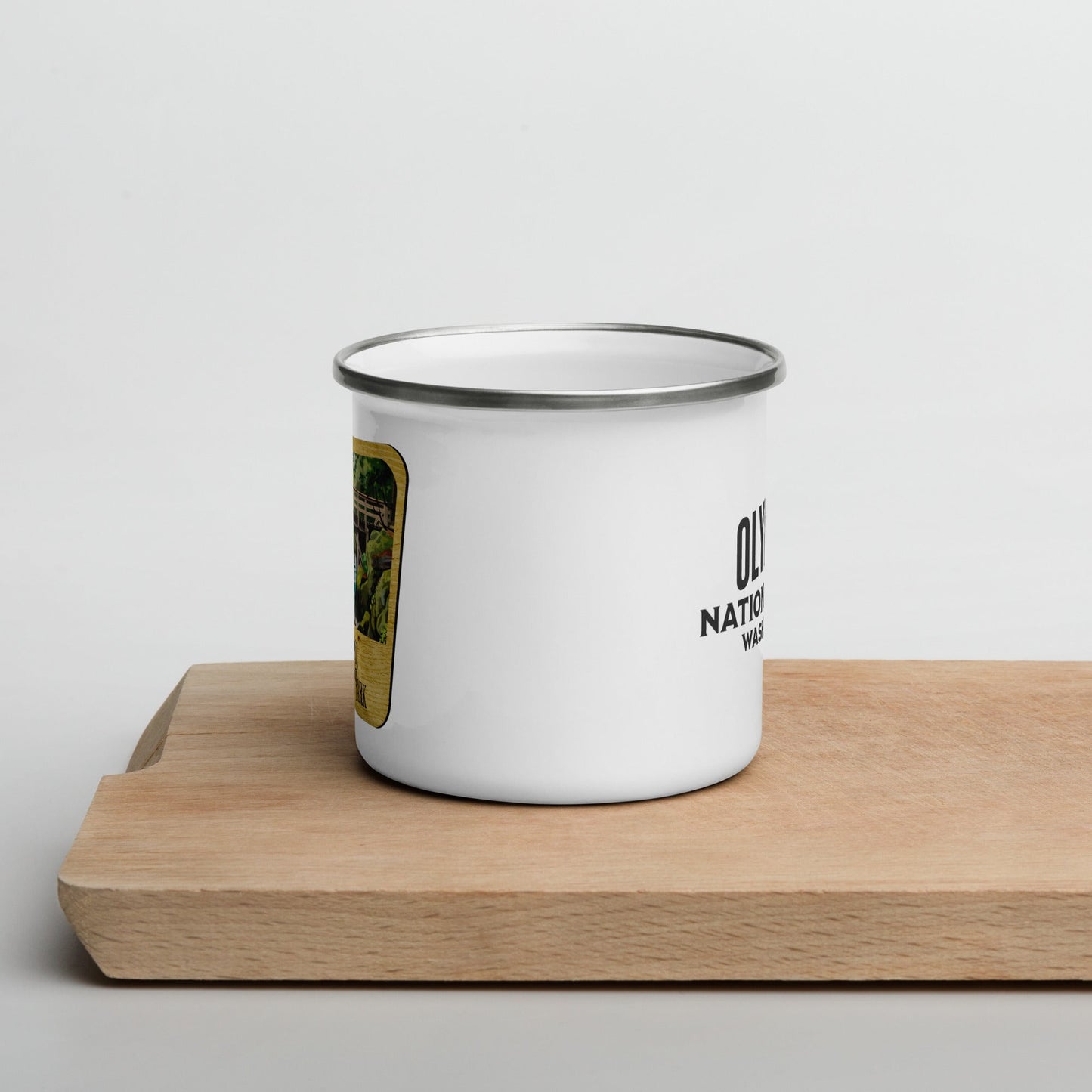 Olympic National Park Sign Camp Mug