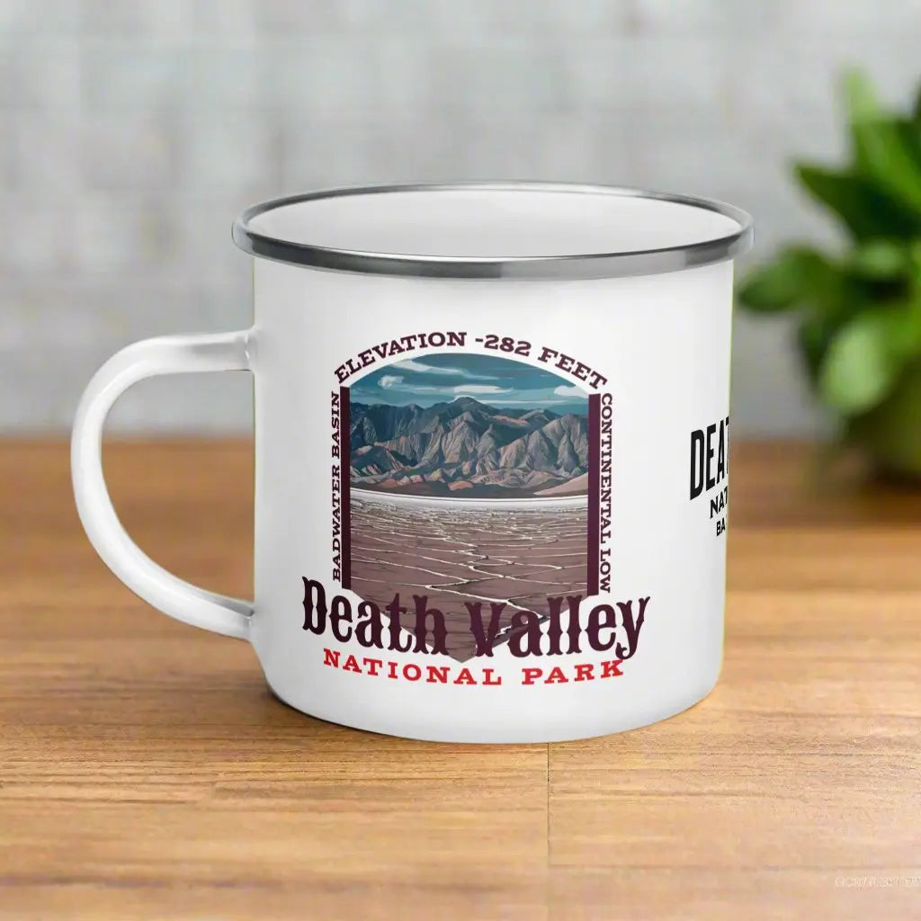 Death Valley National Park Durable Enamel Camp Mug