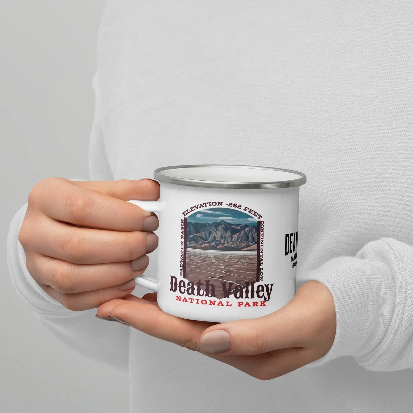 Death Valley National Park Durable Enamel Camp Mug
