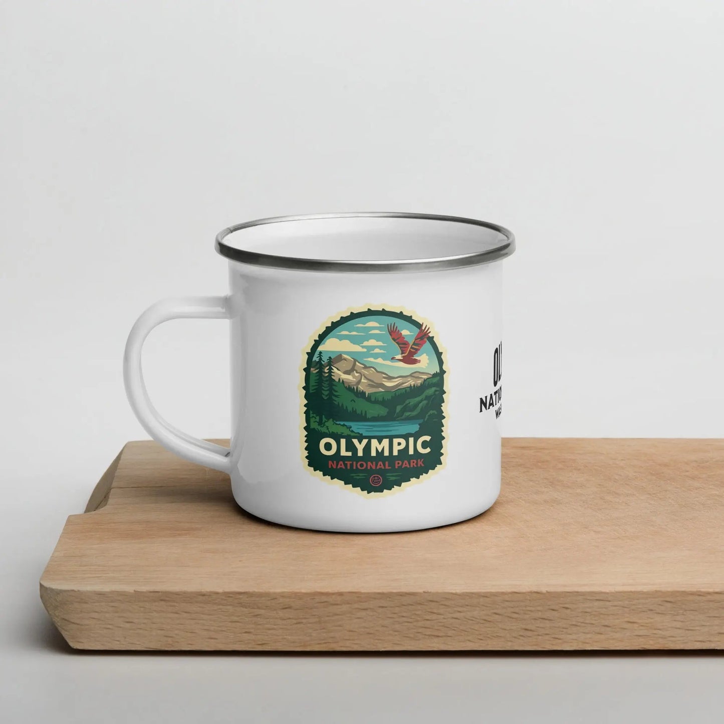 Olympic National Park Durable Enamel Camp Mug