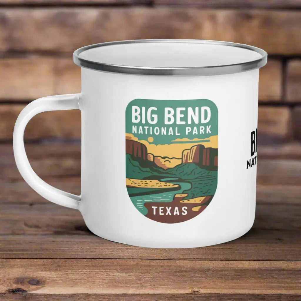 Big Bend National Park Durable Enamel Camp Mug