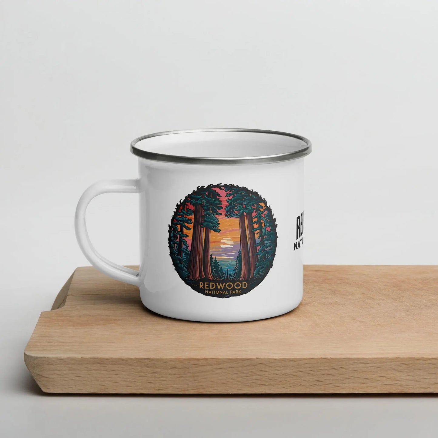 Redwood National Park Durable Enamel Camp Mug