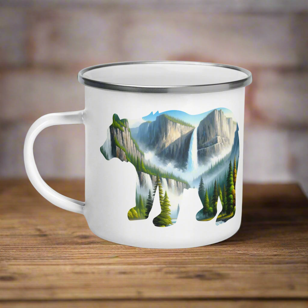 Yosemite Valley Bear Durable Camp Mug