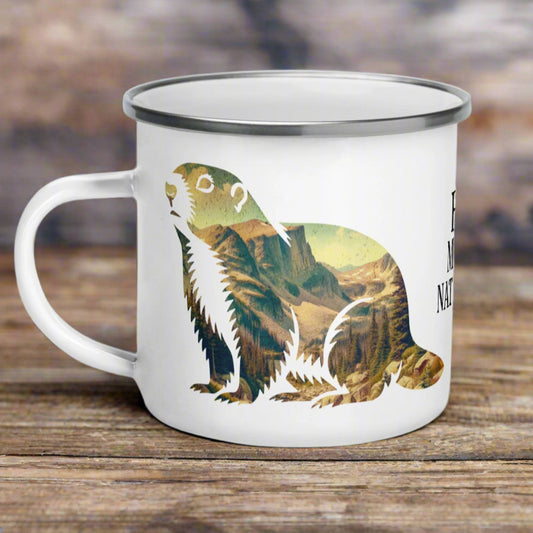 Rocky Mountain National Park Marmot Camp Mug
