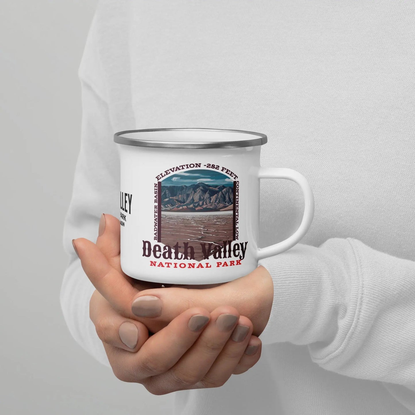 Death Valley National Park Durable Enamel Camp Mug