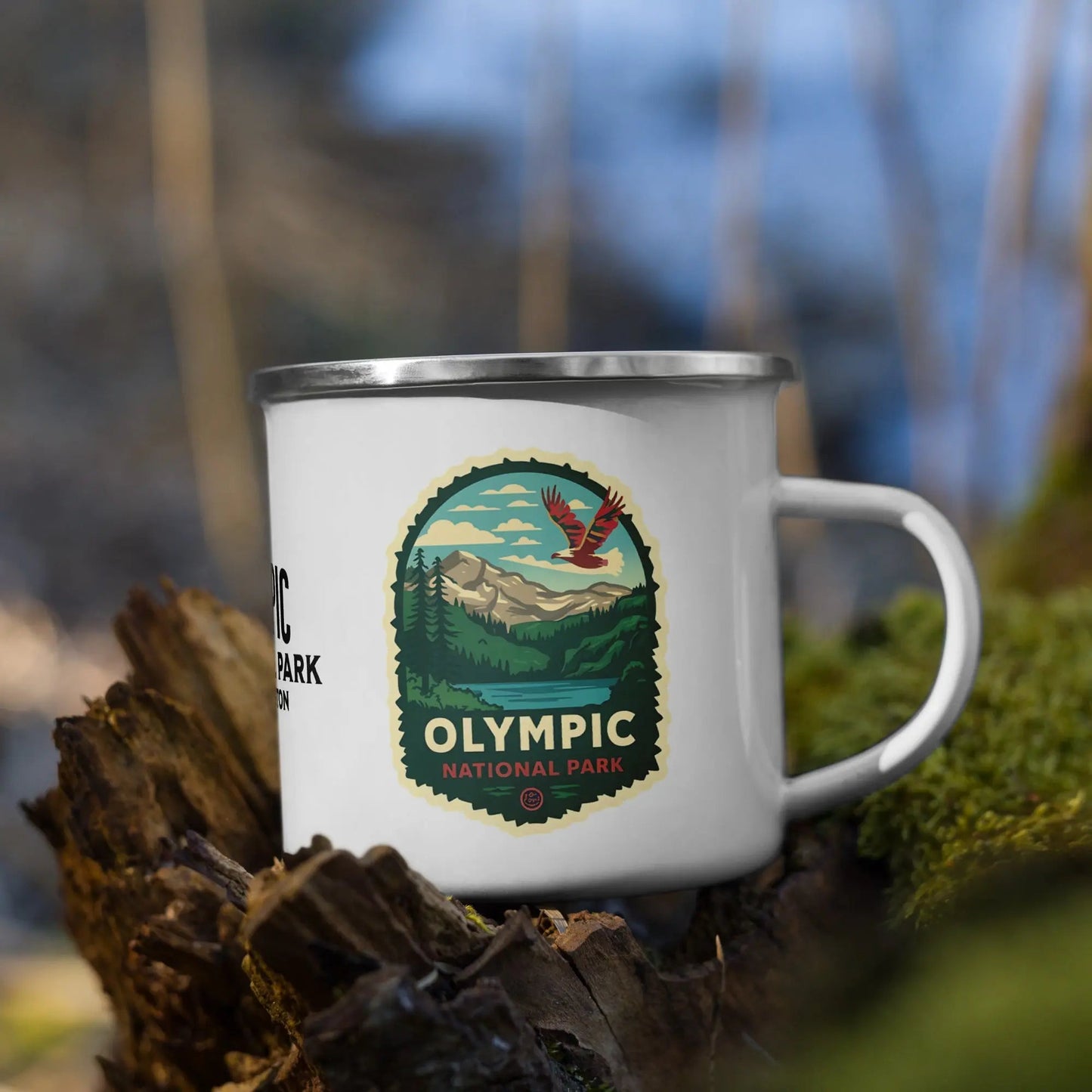 Olympic National Park Durable Enamel Camp Mug