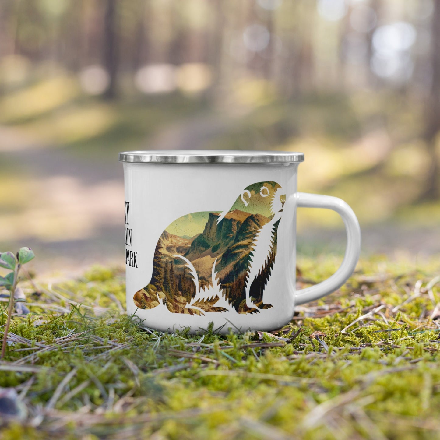 Rocky Mountain National Park Marmot Camp Mug