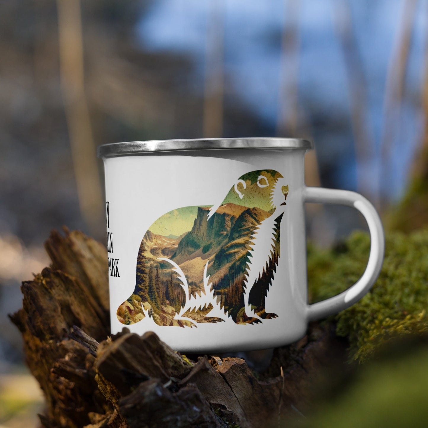 Rocky Mountain National Park Marmot Camp Mug