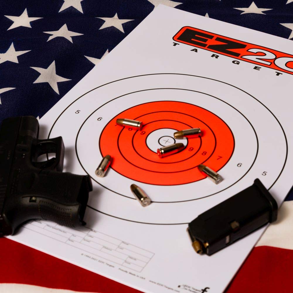 EZ2C Targets Style 12: Paper Shooting Targets for B16 11"x17" USA MADE