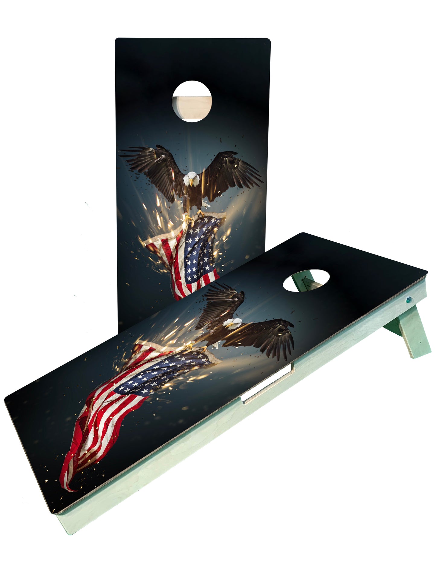 USA Eagle Cornhole Boards