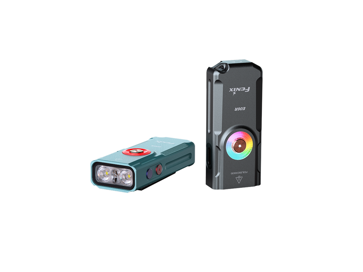 Fenix E06R Keychain Light with White, UV, and Red Laser Lights