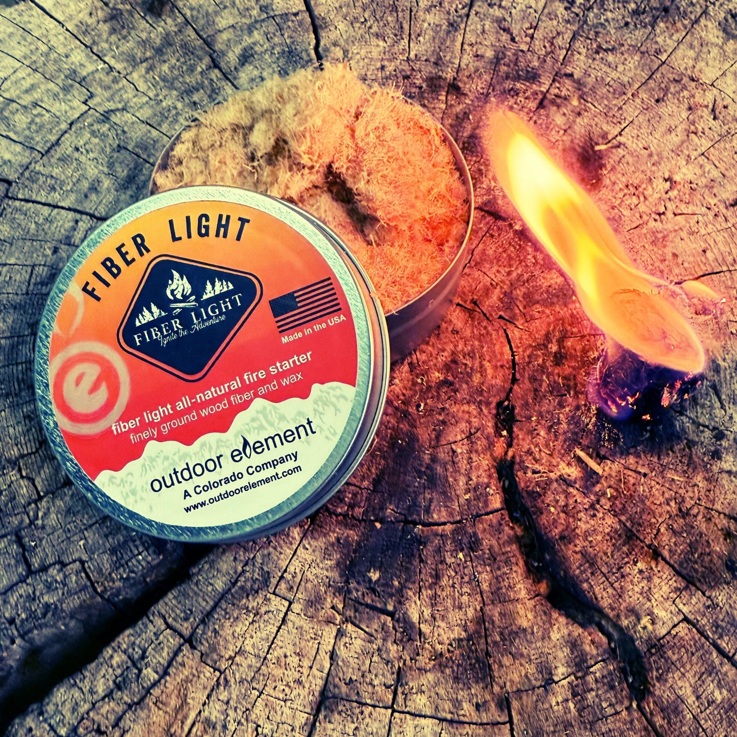 Fiber Light Original (round tin)