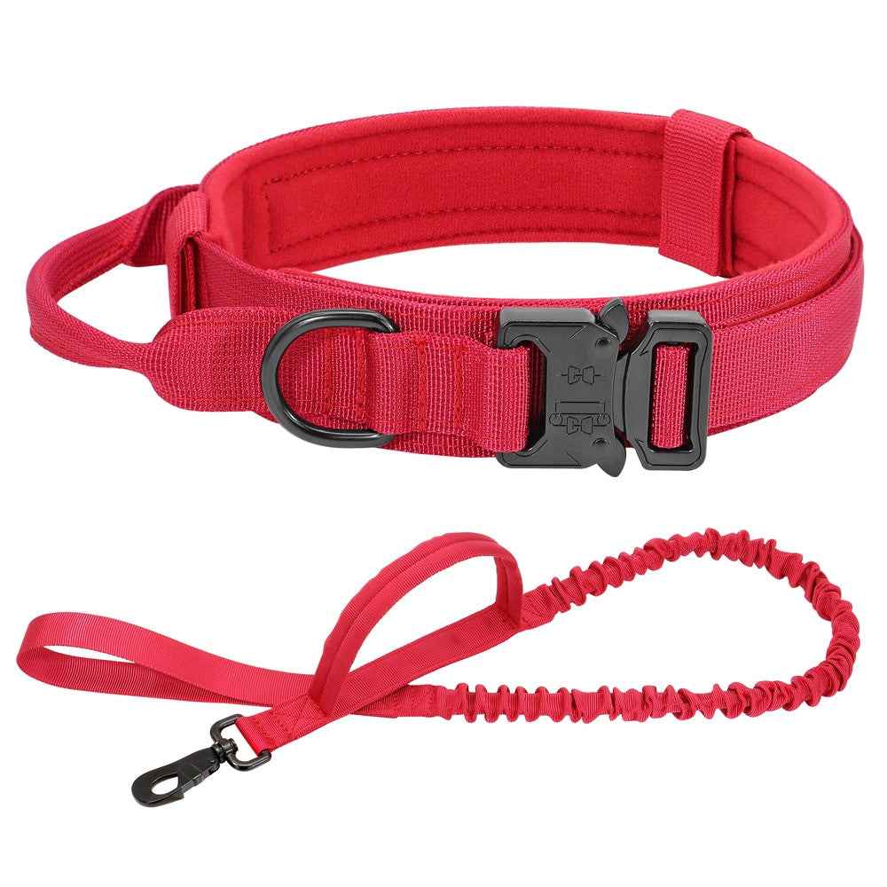 Military Tactical Dog Collar & Leash for Ultimate Control and Comfort