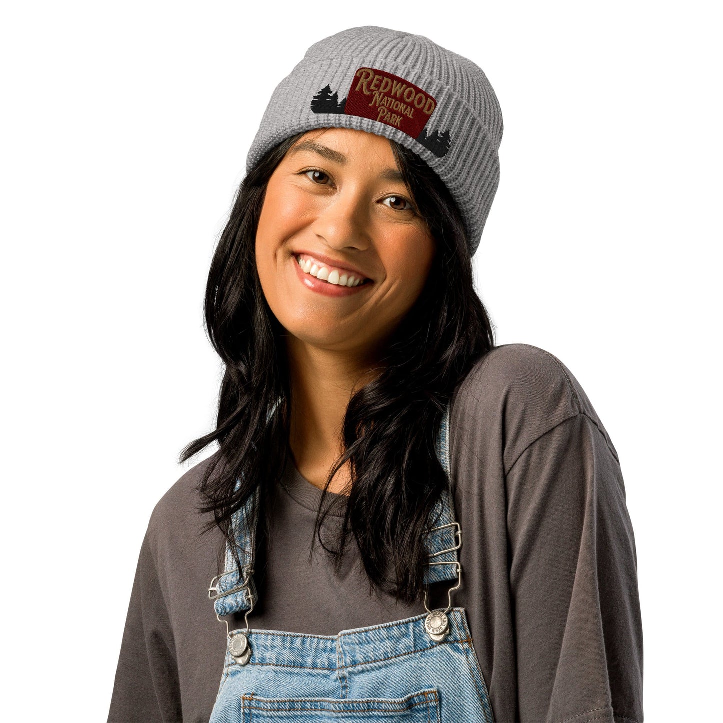 Redwood National Park Embroidered Beanie