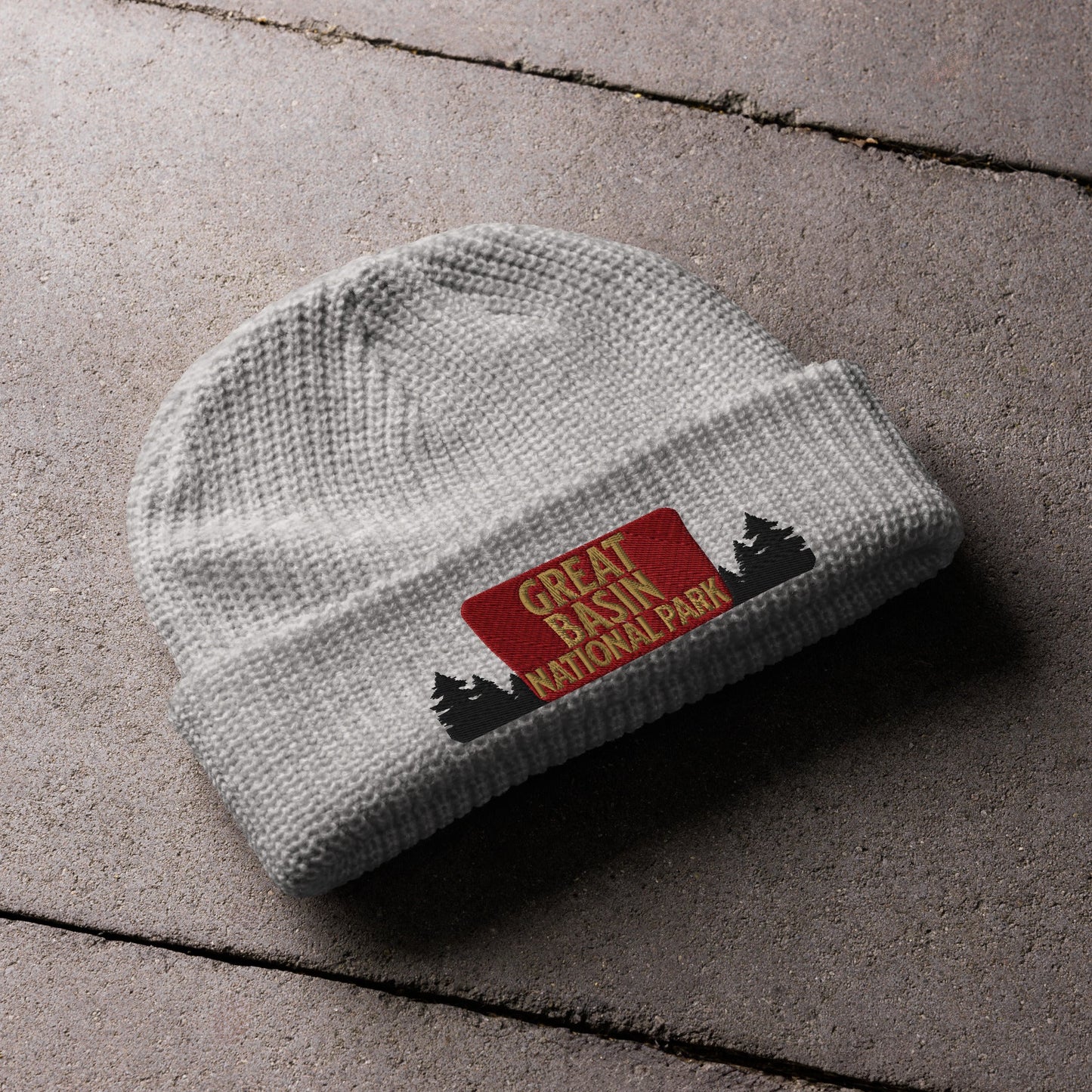 Great Basin National Park Embroidered Wharf Style Beanie