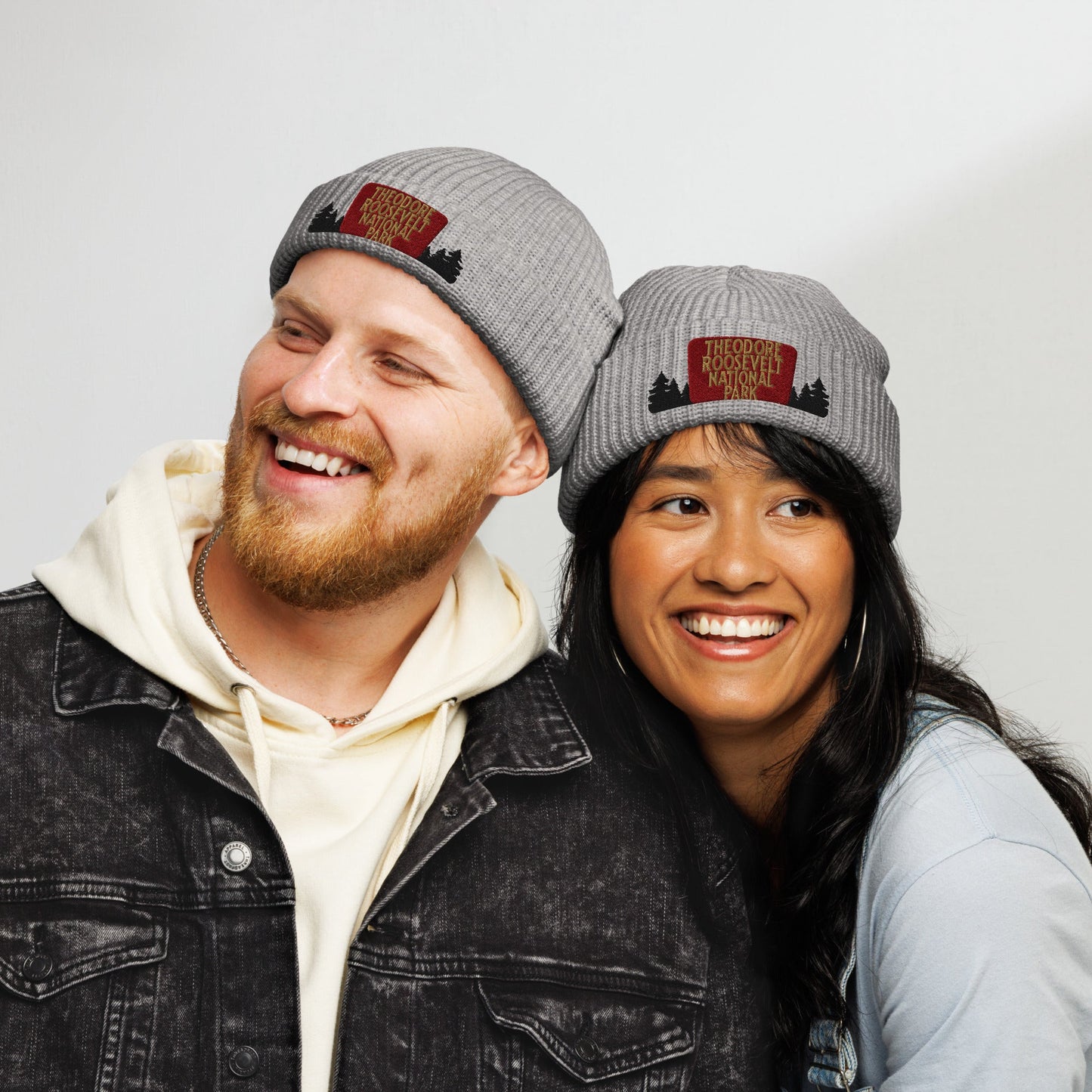 Theodore Roosevelt National Park Embroidered Wharf Beanie