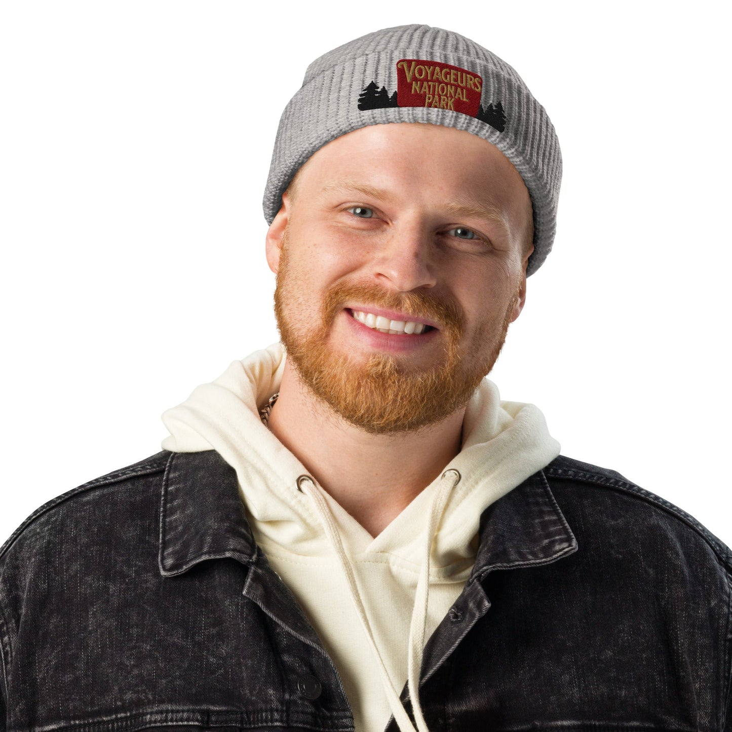 Voyageurs National Park Sign Embroidered Beanie