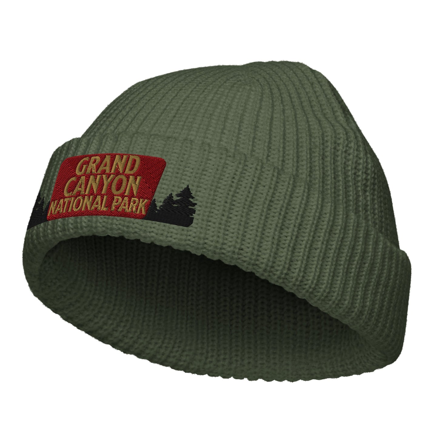 Grand Canyon National Park Embroidered Beanie Wharf Style