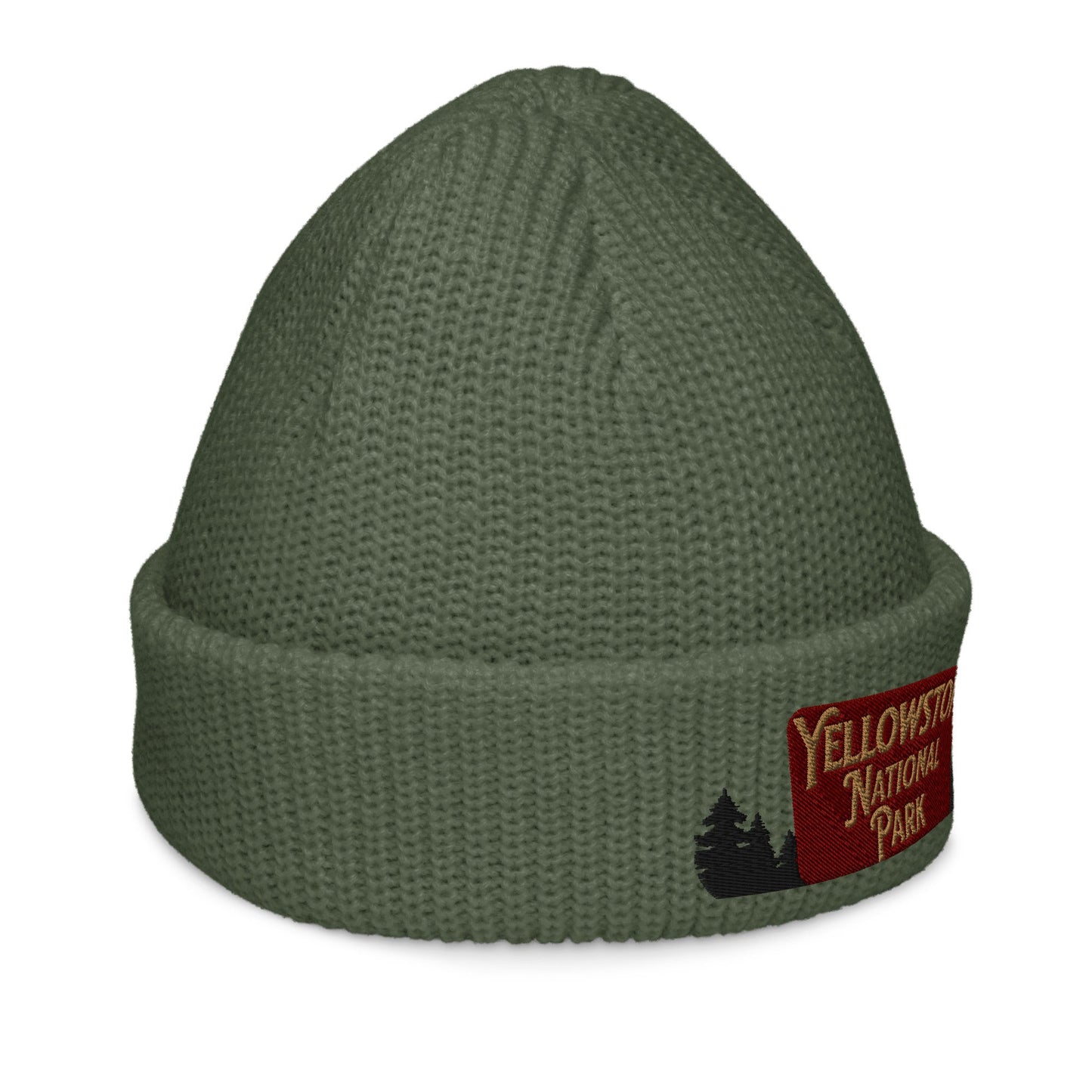 Yellowstone National Park Embroidered Beanie Wharf Style