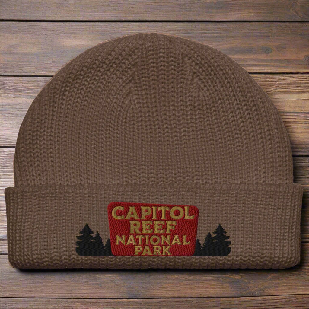 Capitol Reef National Park Wharf Style Beanie
