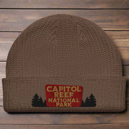 Capitol Reef National Park Wharf Style Beanie