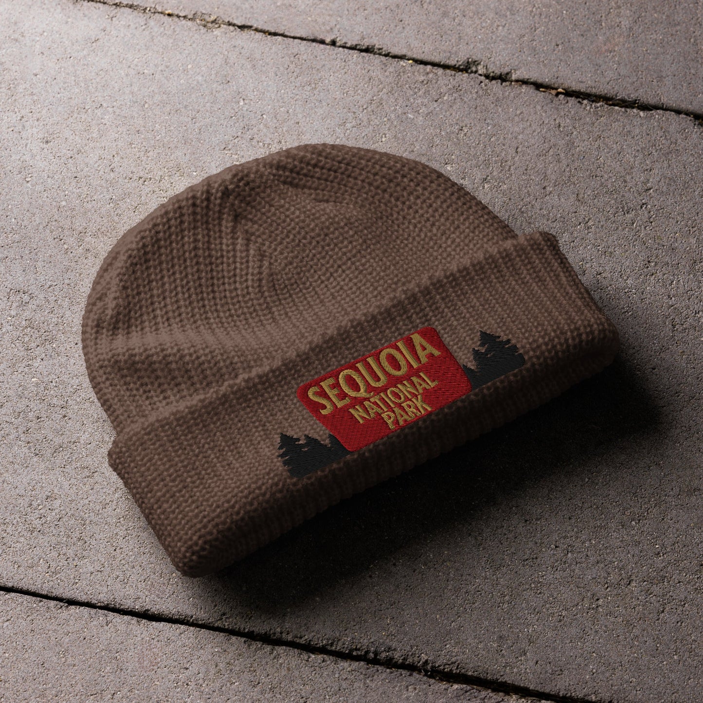 Sequoia National Park Embroidered Beanie