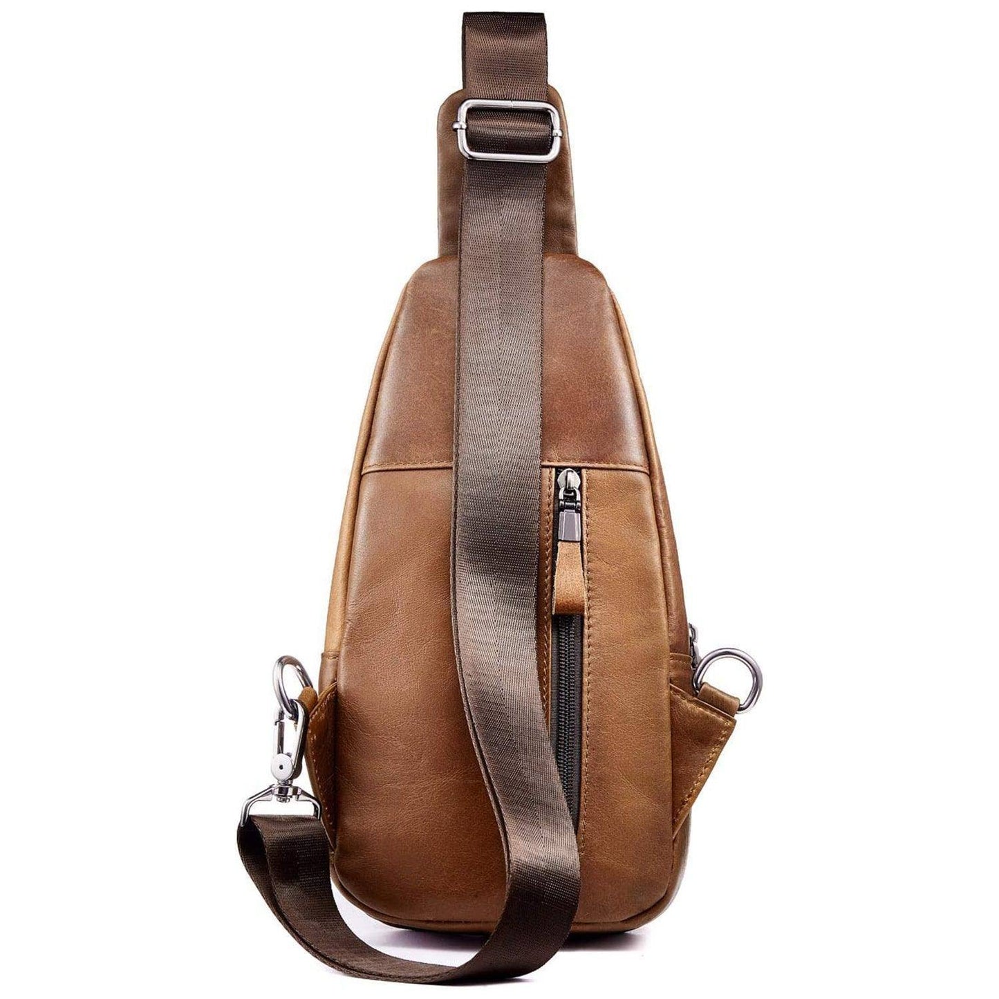 Executive Leather Sling Bag – Sophisticated & Functional