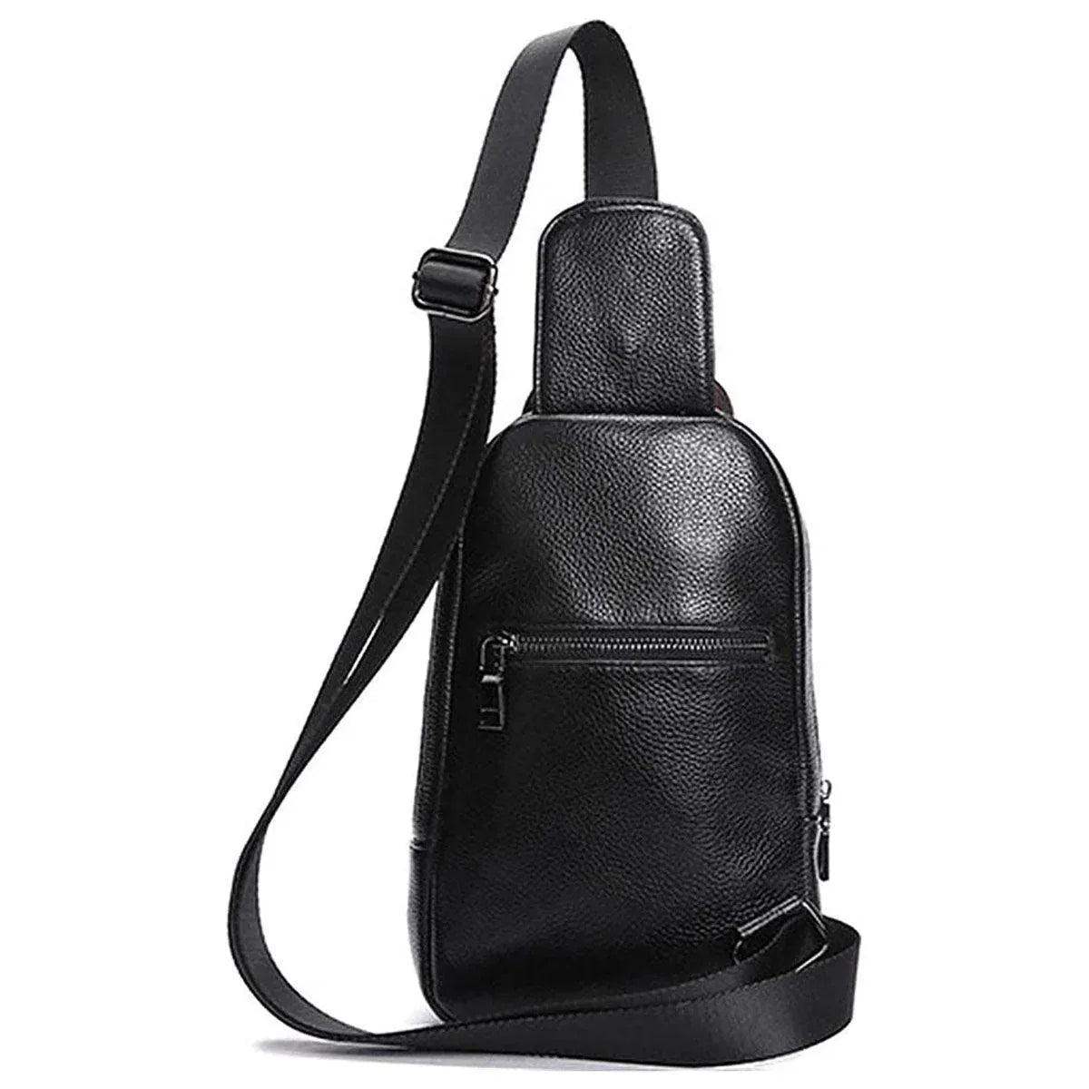 Crocodile Leather Sling Bag – Refined & Luxurious