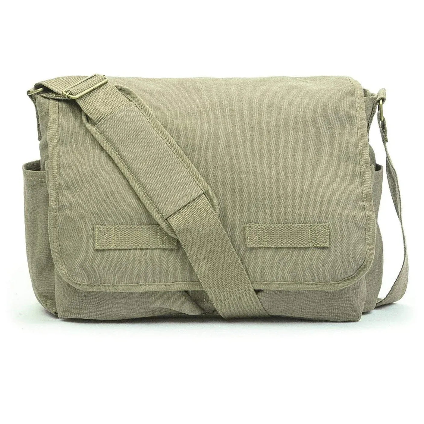 Stylish Messenger Bag – Cotton Canvas Laptop Crossbody