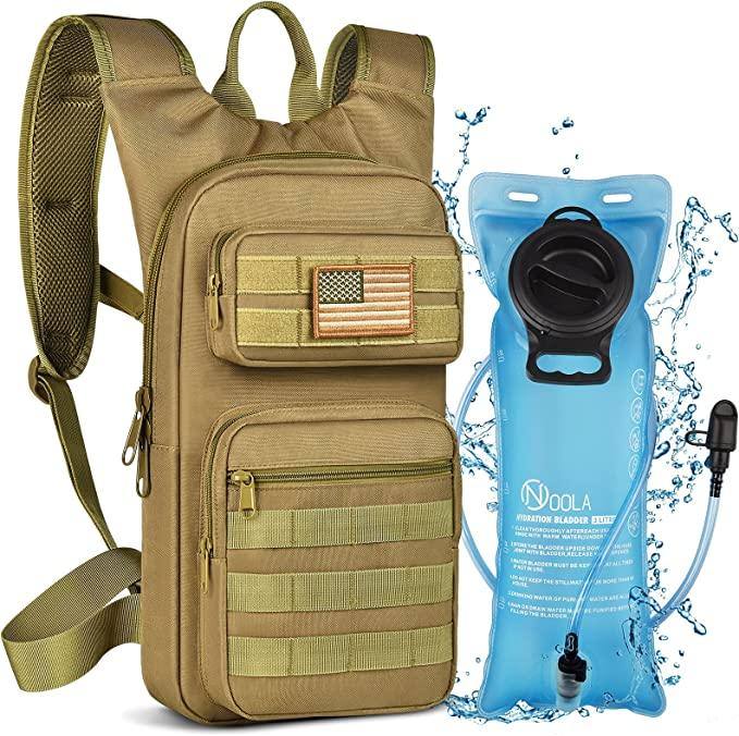 18" Tactical Hydration Backpack – Rugged & Hydrated