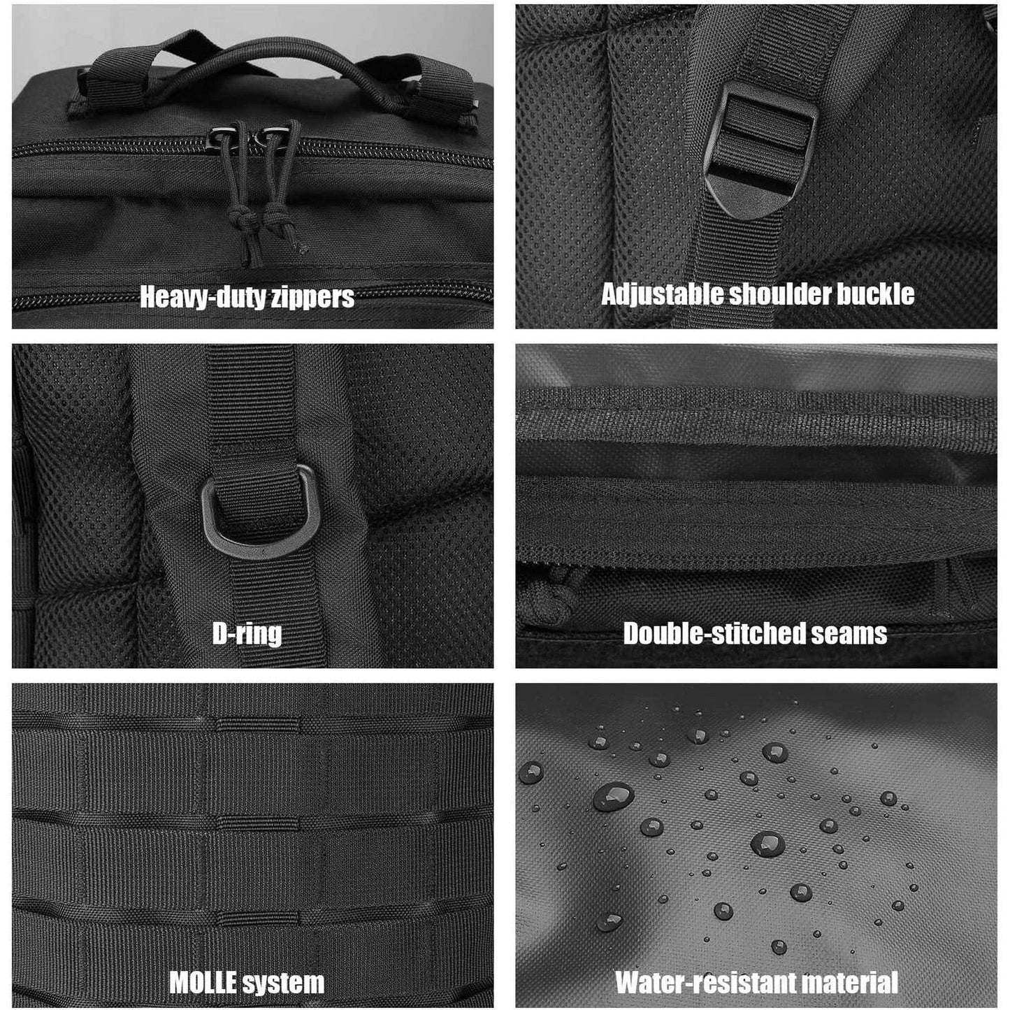 MOLLE System Tactical Backpack – Rugged 42L Utility Pack