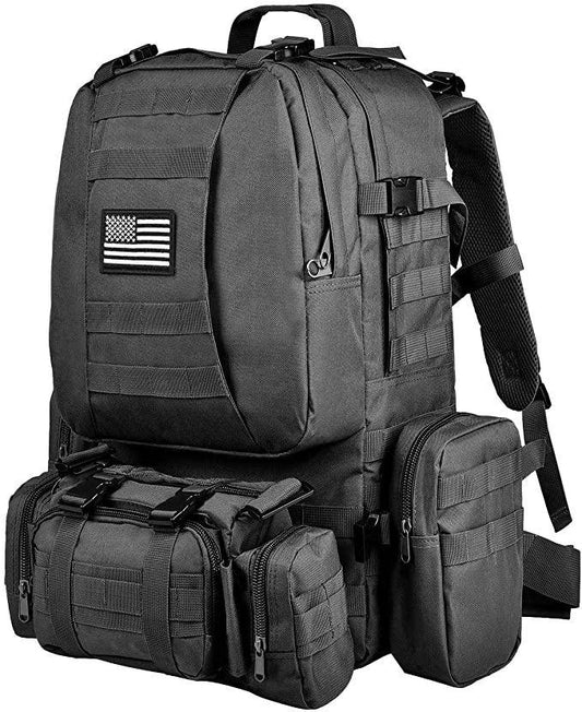 Carry-All Military Tactical Backpack – 60L Modular Gear Pack